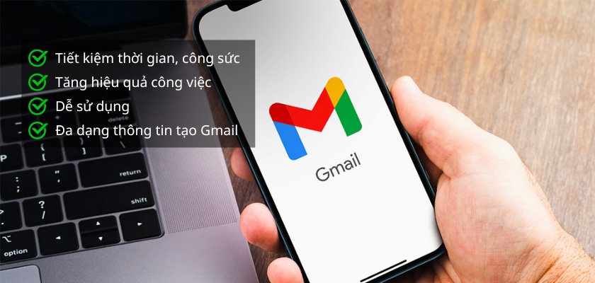 ưu điểm tool reg gmail